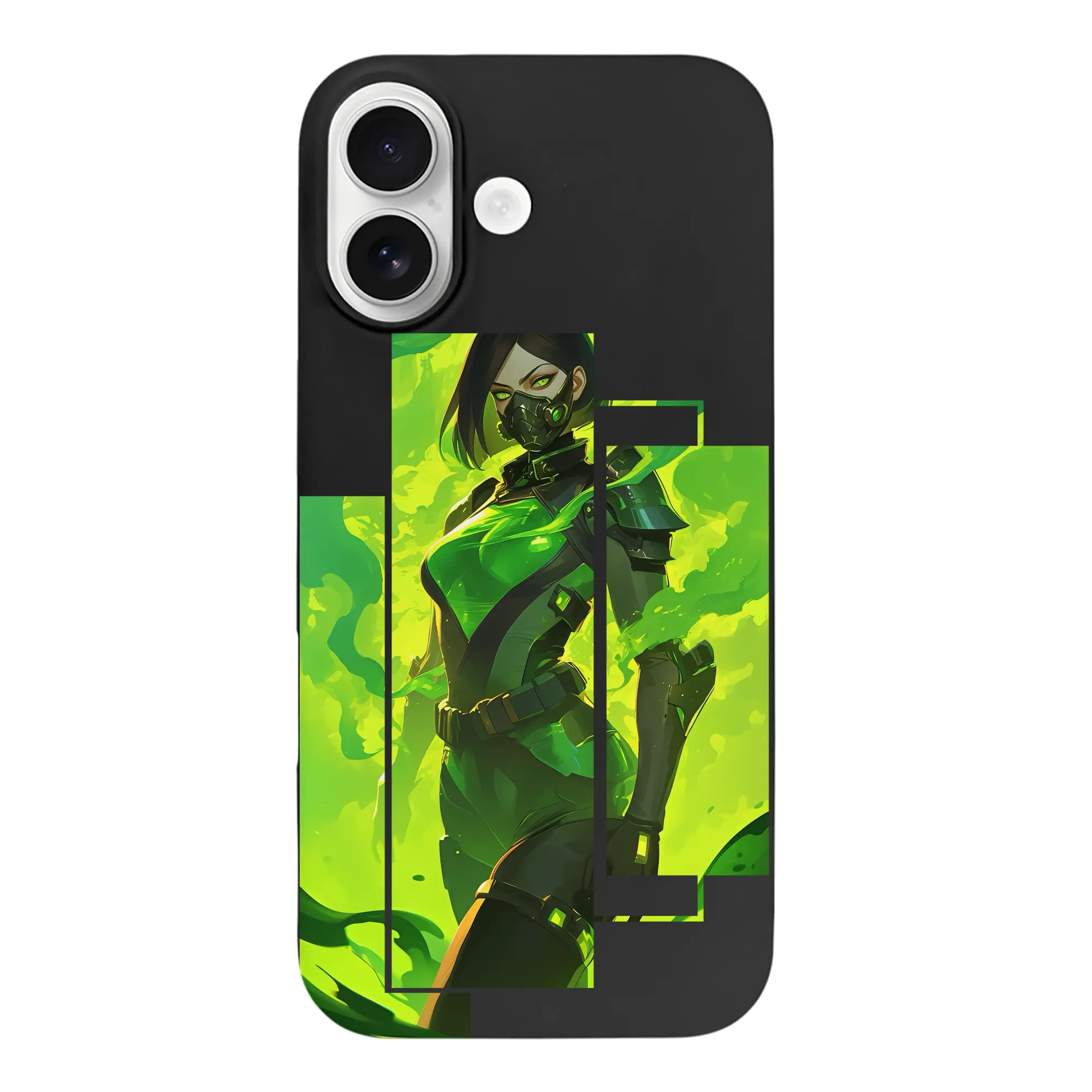 VALORANT グッズ,ヴァイパー - iPhone 17 シリーズ シリコンケース 薄型 耐衝撃 指紋防止 ソフトタッチカバー 精密フィット 傷防止 保護ケース iPhone 17/17 Air/17 Pro/17 Pro Max 対応